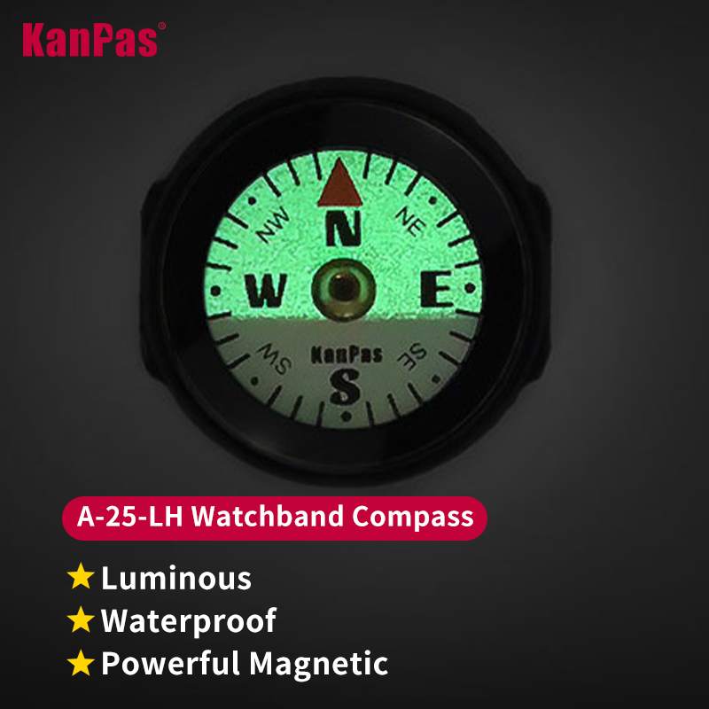 Pulseira de Relógio KANPAS com - Compass Lensatic avaliação e preço